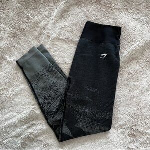 Gymshark Charcoal and Black Leggings